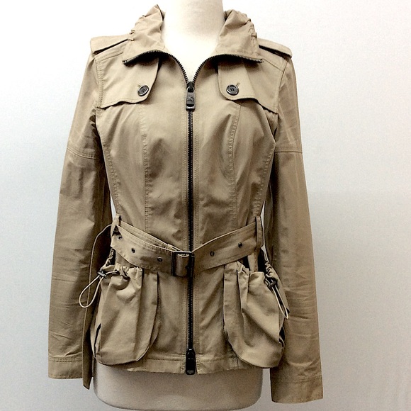 **SOLD SOLD**BURBERRY London* (8) KHAKI JACKET. - Picture 5 of 16